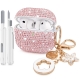 Airpods Pro 3 Five-leaf Clover with Full Diamond Design case