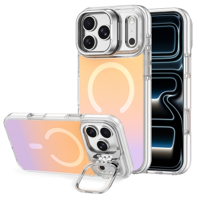 Laser-etched transparent phone case