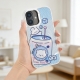Cute cartoon-style phone case