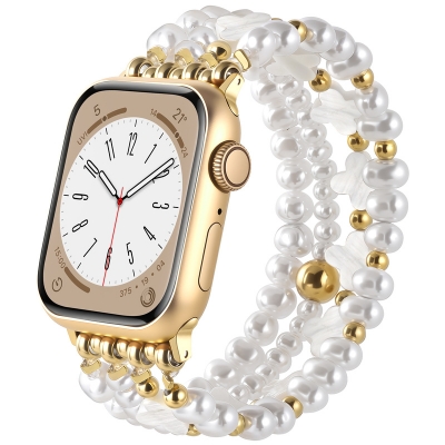 Four-leaf clover jewelry watch strap