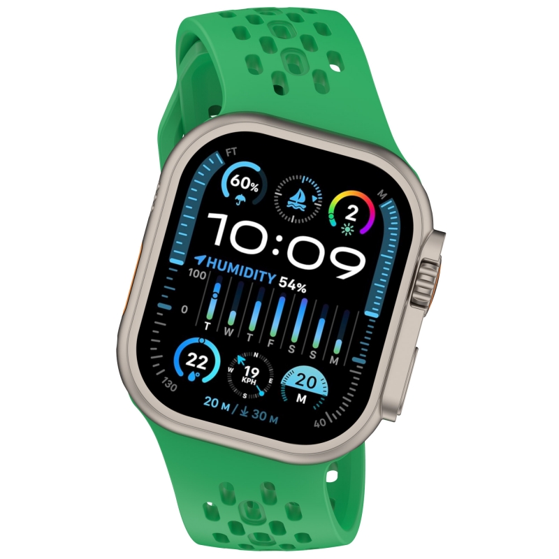 Apple Watch Beveled Mesh Breathable Watch Bracelet