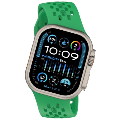 Apple Watch Beveled Mesh Breathable Watch Bracelet