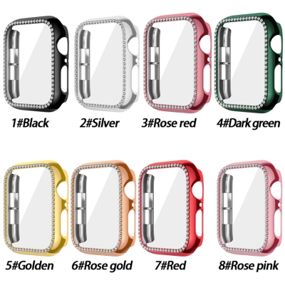 Single row drilled apple watch case