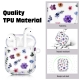 Airpod TPU Daisy flowers printing case