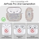 Shinny Colorful bling case for airpods 2/1 airpod 3rd, airpod pro 