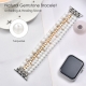 Pearl bead bracelet  band for apple watch band 38mm 42mm 