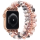 Apple watch beaded bands Gemstone Pink Bracelet 