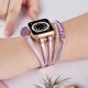 Apple watch alloy PU leather Bling bands straps