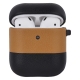 airpods case with pu leather &canvas