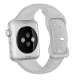 Apple watch silicone laser pattern band-eight style buckle