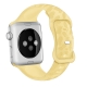 Apple watch silicone laser pattern band-eight style buckle