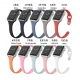 Apple watch band-slim silicone