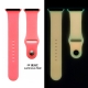 Apple watch band-silicone night glow