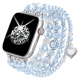 Fashion Pearl Beads band For Women beads bracelet for Apple watch 