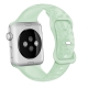 Apple watch silicone laser pattern band-eight style buckle