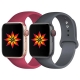 Apple watch silicone band-Reverse buckle - Double buckle