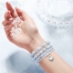 Fashion Pearl Beads band For Women beads bracelet for Apple watch 