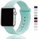 Apple watch band-silicone double buckle