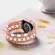 women watch band Beaded Bracelet compatible with apple 38mm/40mm/41mm/42mm/44mm/45mm/49