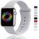 Apple watch band-silicone double buckle