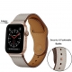 apple genuine leather watch  band-sigle buckle 