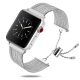 Apple watch band- stainless steel adjustable with tassel