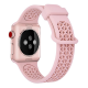 Apple watch band Triangular hollow silicone monochrome