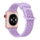 Apple watch band Triangular hollow silicone monochrome