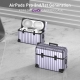 Airpod suitcase luggage TPU PC 3D case